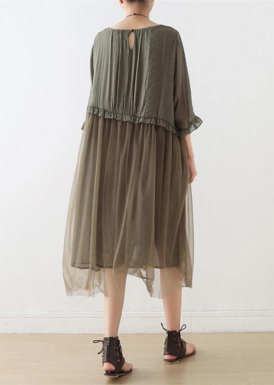Tull Maxi dresses patchwork chiffon Summer Dresses