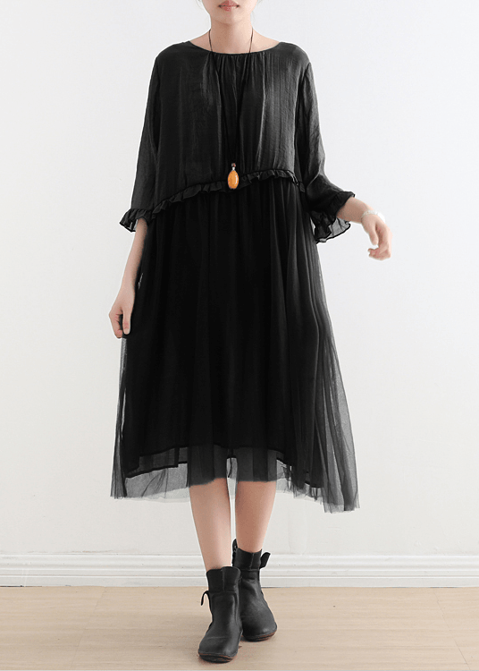 Tull Maxi dresses patchwork chiffon Summer Dresses