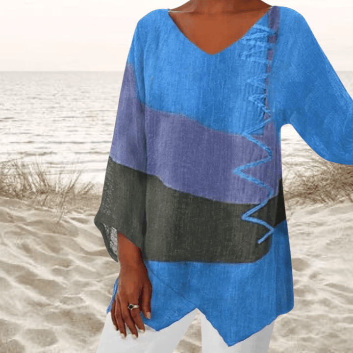Brenda - Santorini Blouse