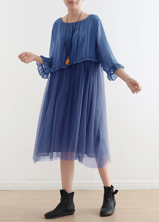 Tull Maxi dresses patchwork chiffon Summer Dresses