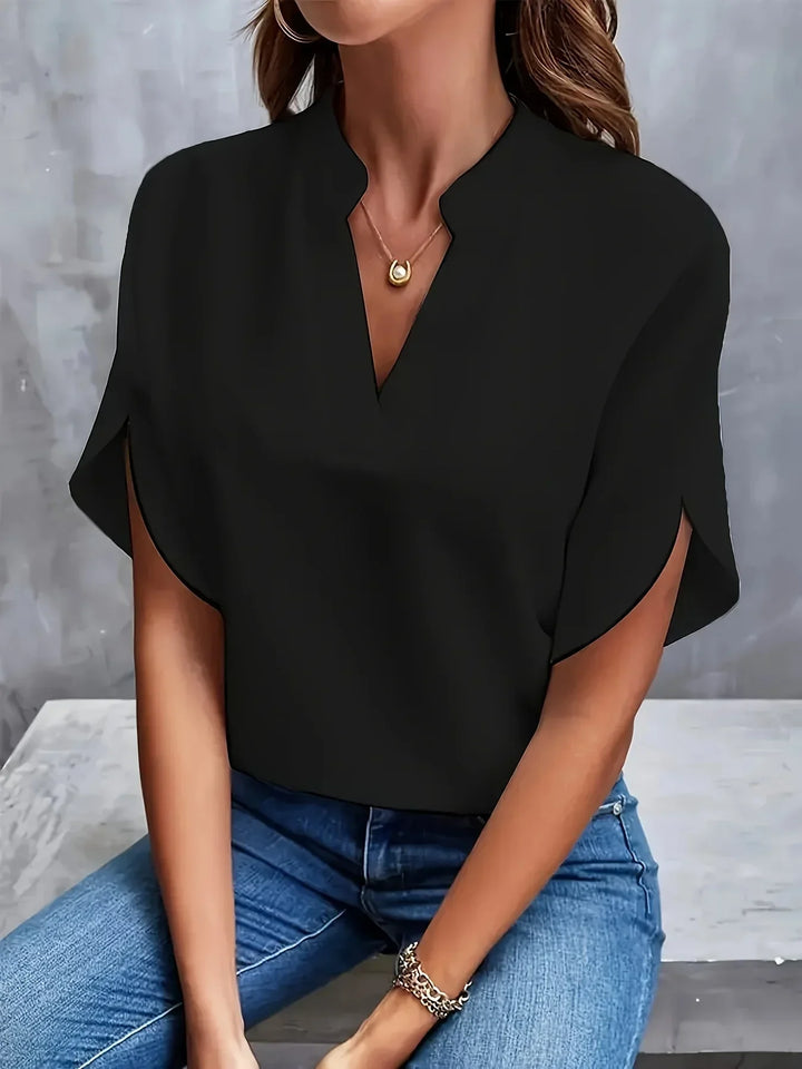 Thalia™️ | Sophisticated Blouse with Tailored Design