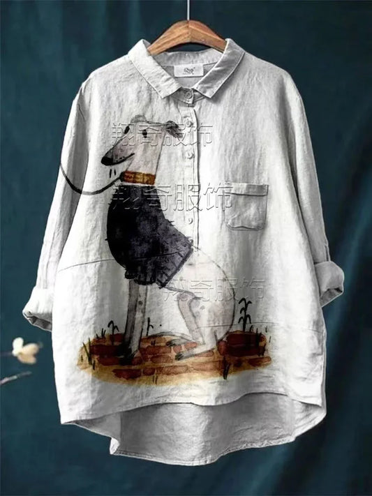 Hestia - Exclusive women's colorful spring shirts