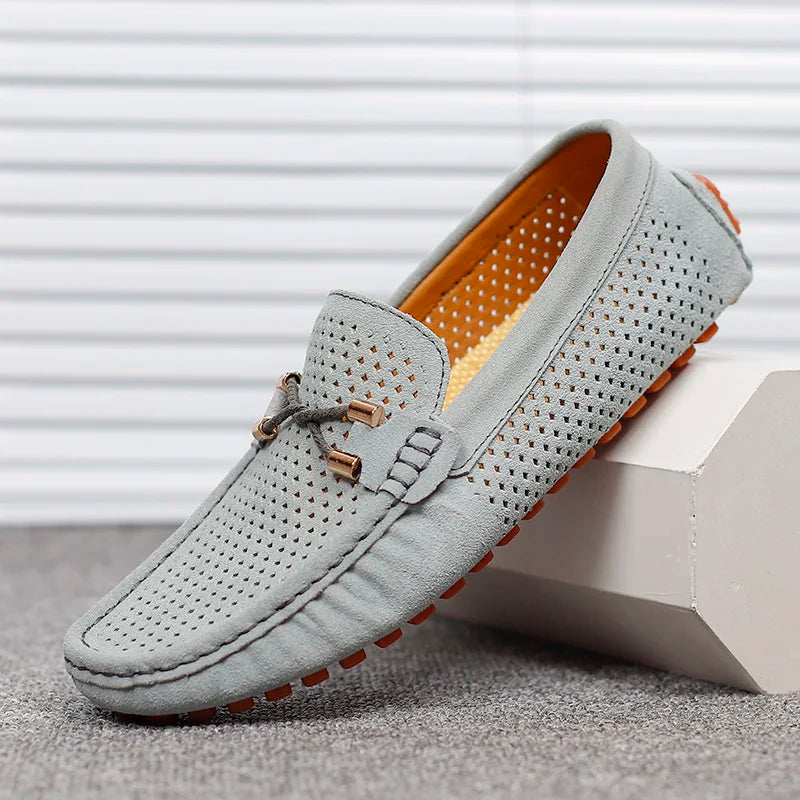 Duque - Breathable leather shoes for men