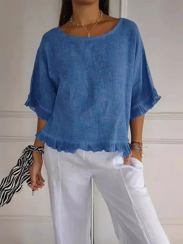Patsy | Minimalist Linen Shirt