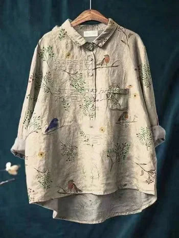 Nerea - Exclusive women's colorful spring shirts