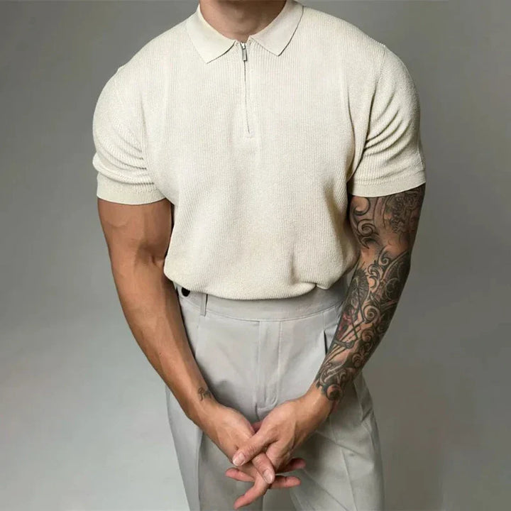 MORCO ZIP MUSCLE SHIRT