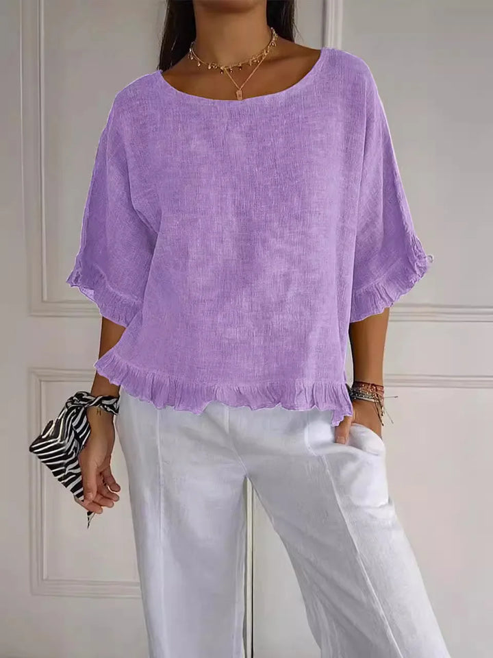 Patsy | Minimalist Linen Shirt