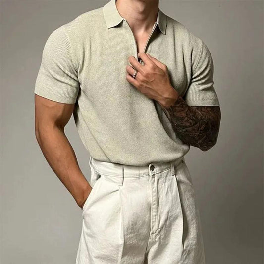 MORCO ZIP MUSCLE SHIRT