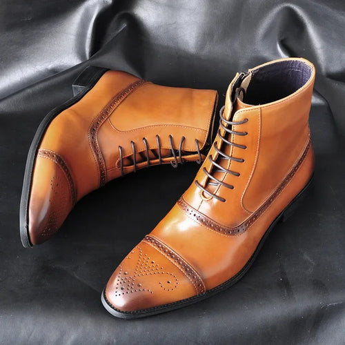 ARMANDO™ - LEATHER BOOTS