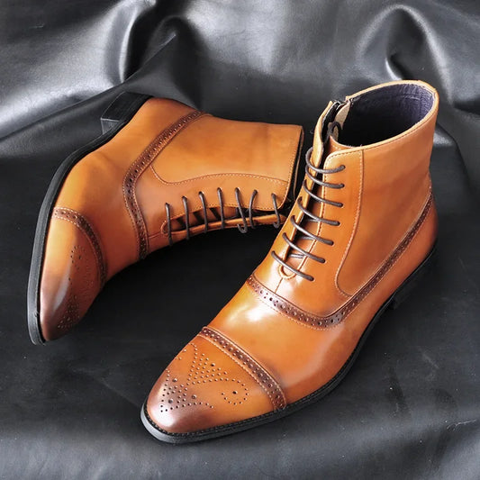 ARMANDO™ - LEATHER BOOTS