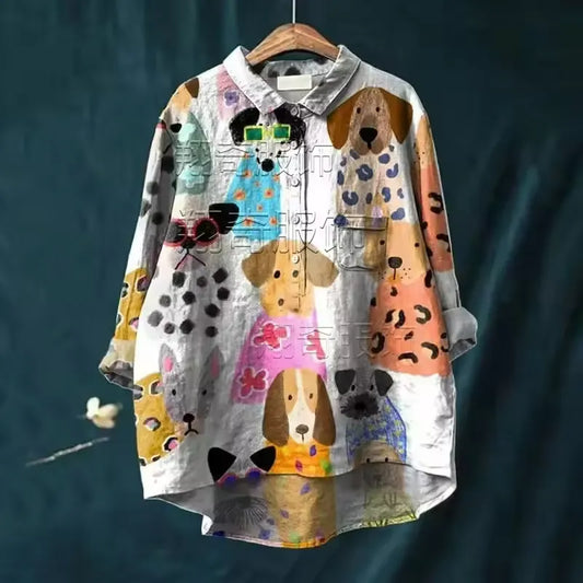 Cyrene - Exclusive women's colorful spring shirts