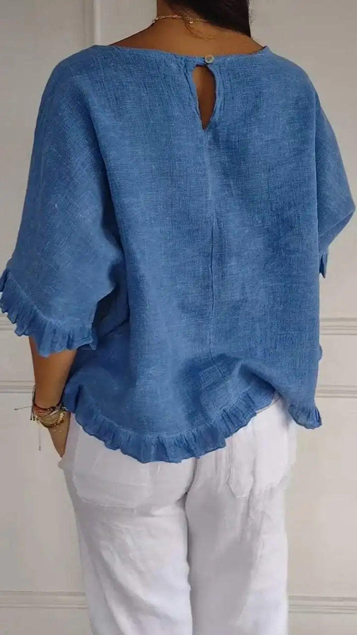 Patsy | Minimalist Linen Shirt