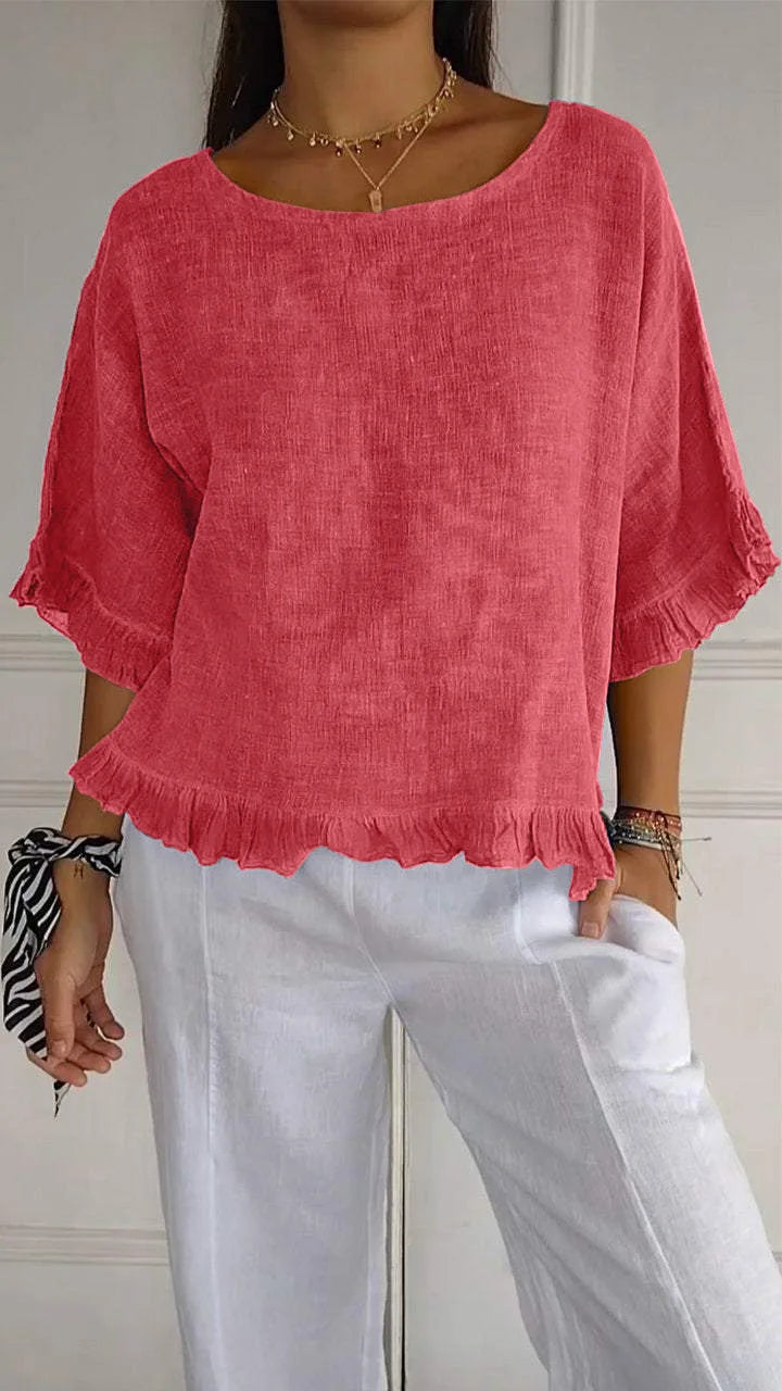 Patsy | Minimalist Linen Shirt