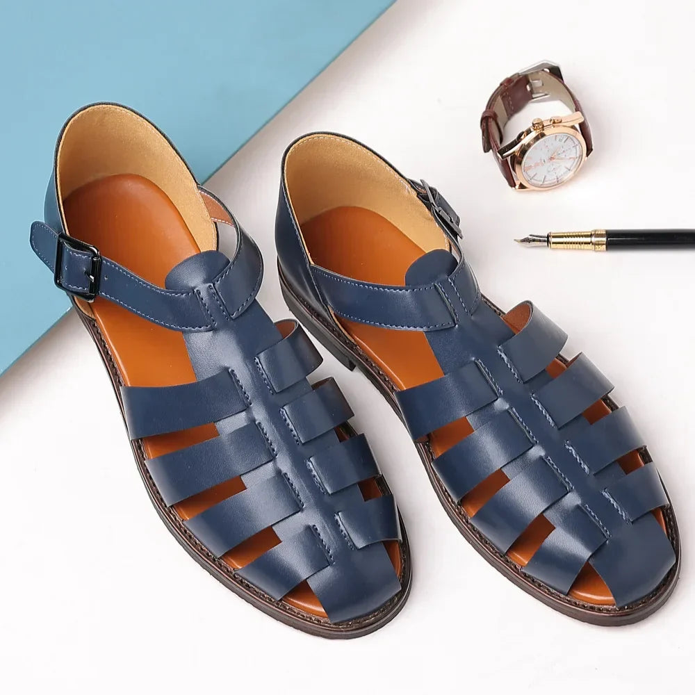 Sandro  – Premium Leather Sandals for Men