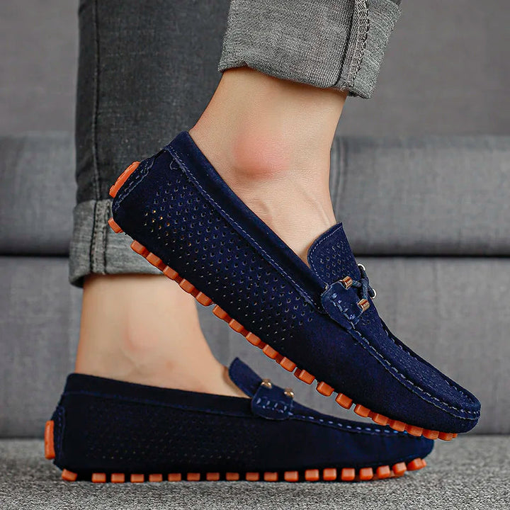 Duque - Breathable leather shoes for men