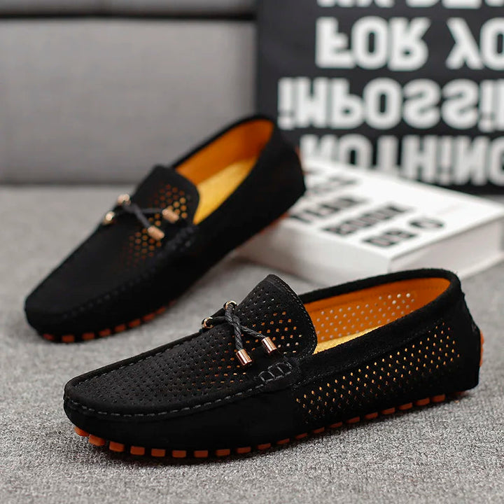 Duque - Breathable leather shoes for men