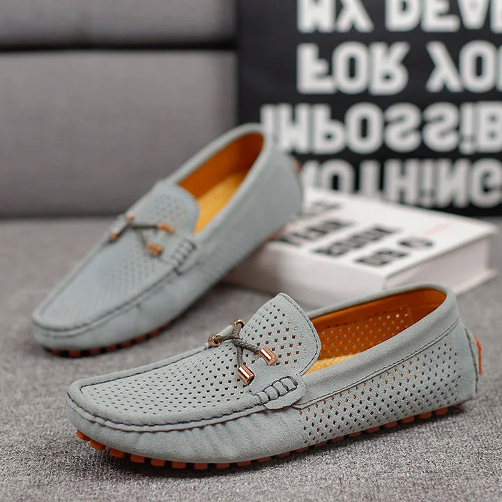 Duque - Breathable leather shoes for men