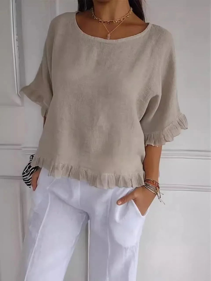 Patsy | Minimalist Linen Shirt