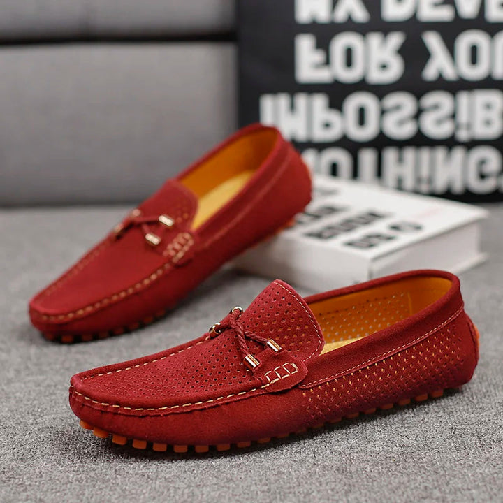 Duque - Breathable leather shoes for men