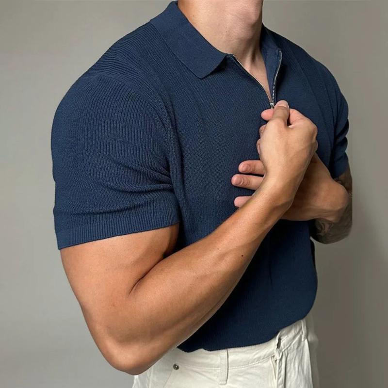 MORCO ZIP MUSCLE SHIRT
