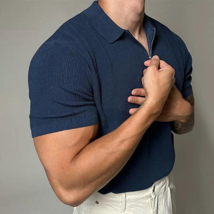 MORCO ZIP MUSCLE SHIRT