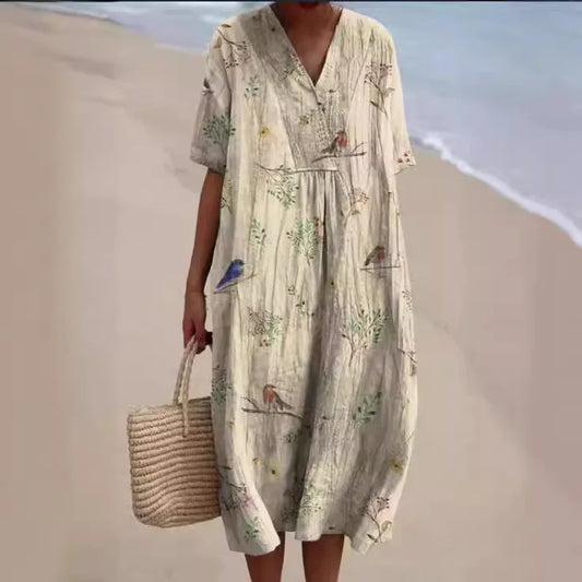 Viola - Vintage Floral Dress