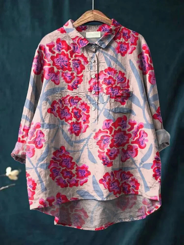 Wrenna - Exclusive women's colorful spring shirts