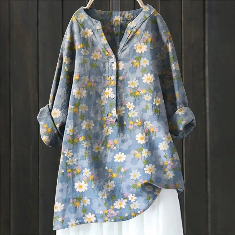 Mira | Vintage Floral Top