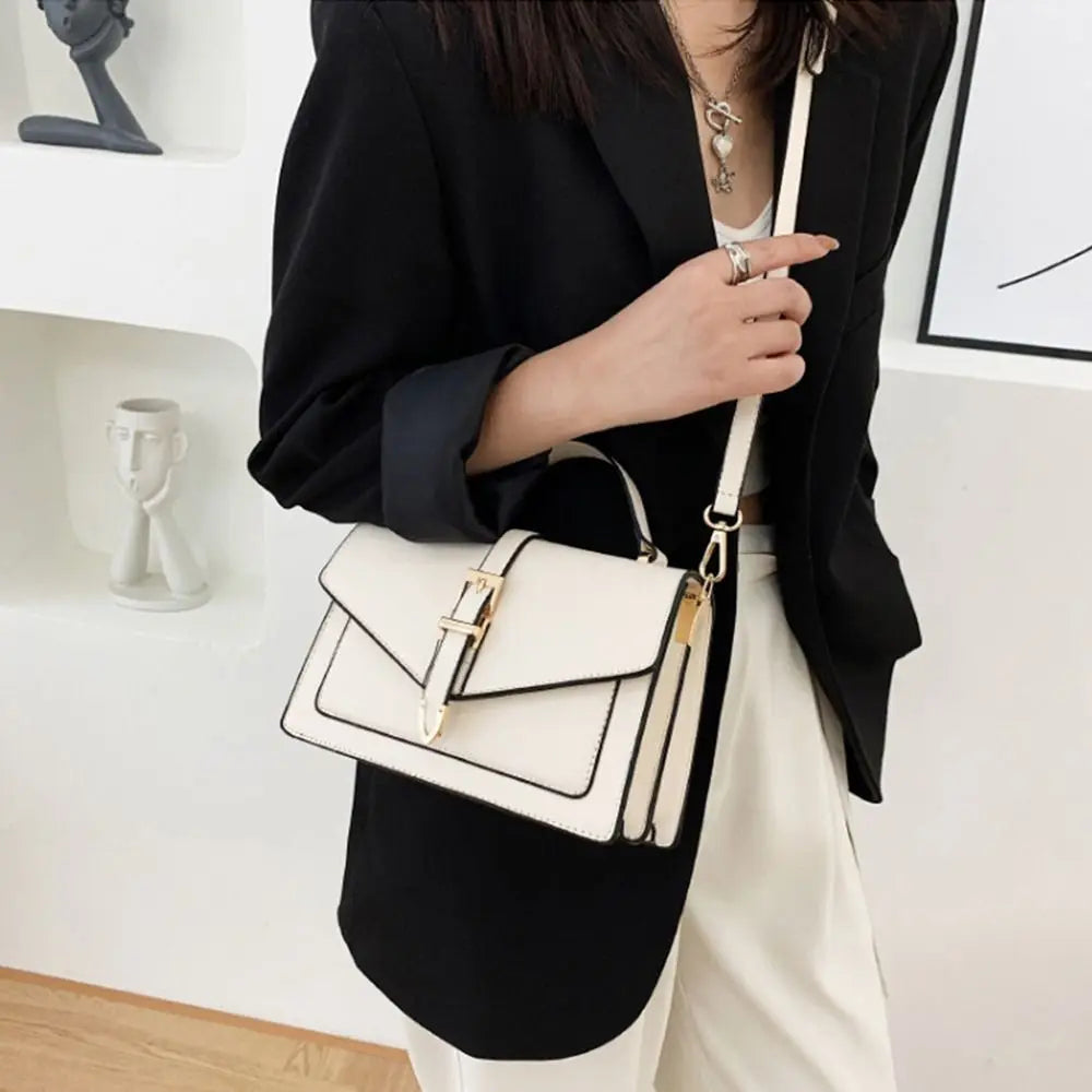 Zoe™ - Classic Shoulder Bag With Handmade Details