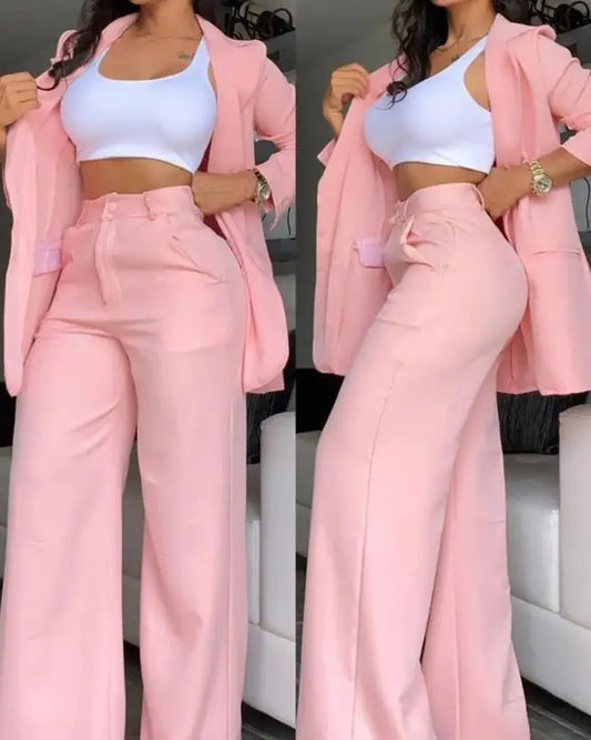 Mia™ - Stylish Two Piece Suit Set