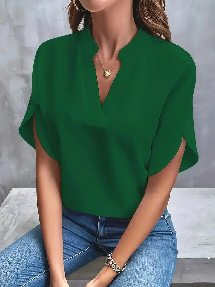 Thalia™️ | Sophisticated Blouse with Tailored Design