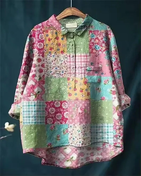 Ulrika - Exclusive women's colorful spring shirts