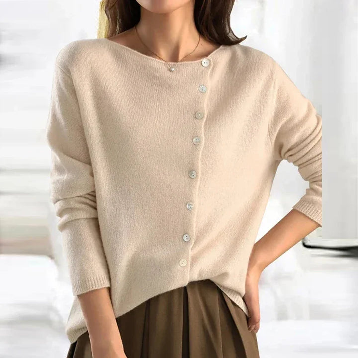 Dorthea™ | Soft cardigan with stylish button fastening