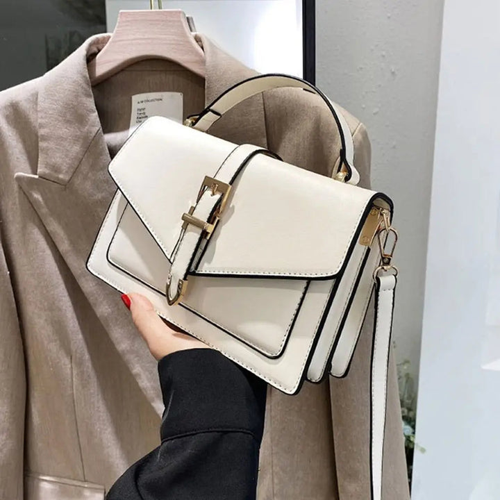 Zoe™ - Classic Shoulder Bag With Handmade Details