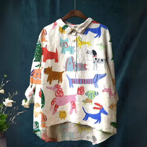 Nida - Exclusive women's colorful spring shirts