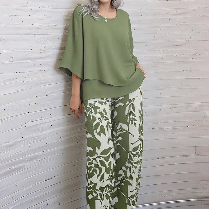 Elara | Printed Two-Piece Set