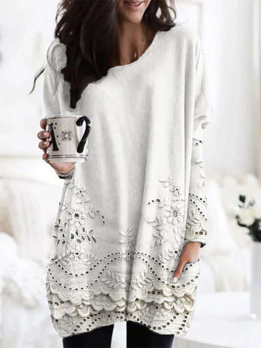 Clarissa™ | Printed Cozy Sweater