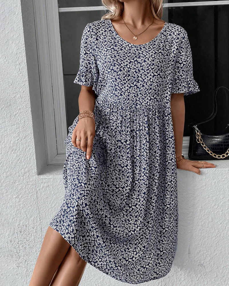 Marie™ | Elegant Floral Dress