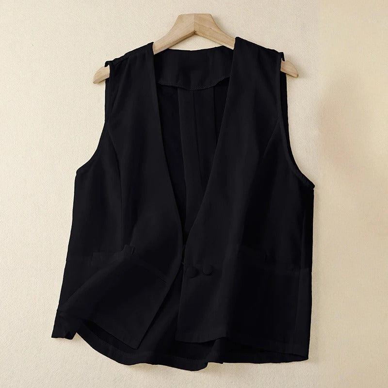 ELSA LINEN VEST