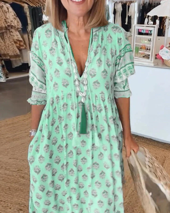 Noa – Relaxed Fit Boho Cotton Dress