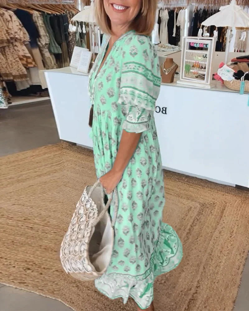 Noa – Relaxed Fit Boho Cotton Dress