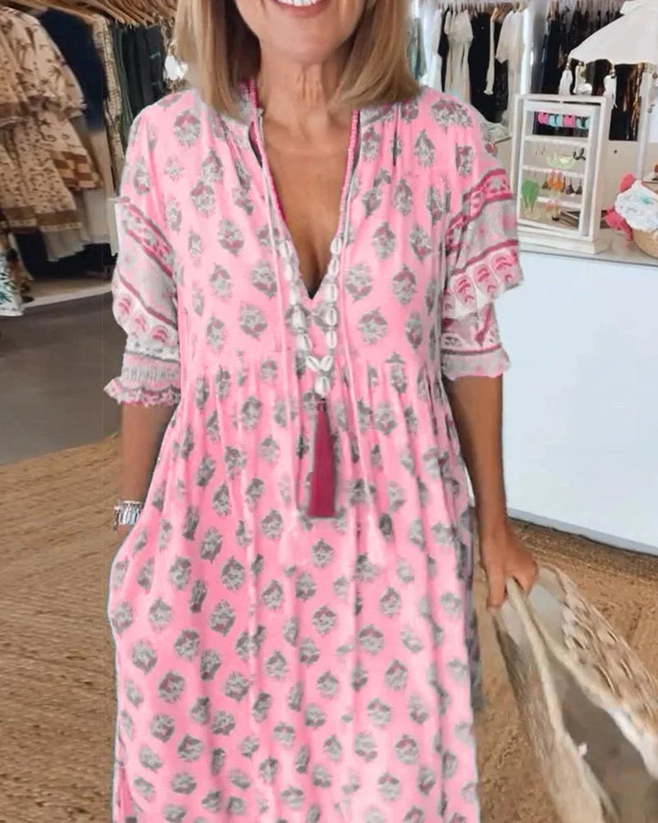 Noa – Relaxed Fit Boho Cotton Dress