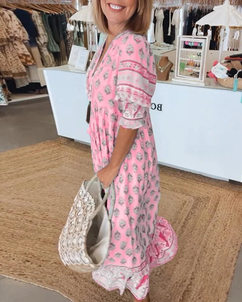 Noa – Relaxed Fit Boho Cotton Dress