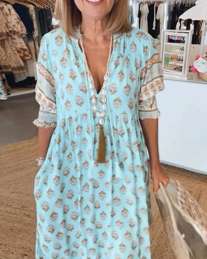 Noa – Relaxed Fit Boho Cotton Dress