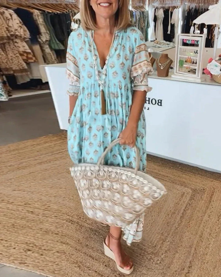 Noa – Relaxed Fit Boho Cotton Dress