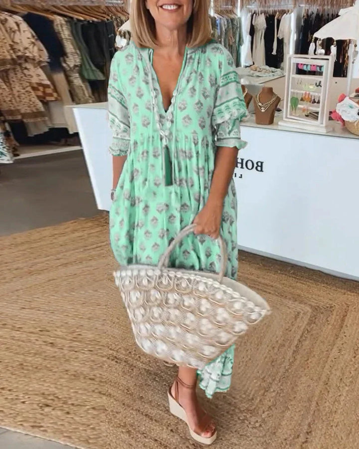 Noa – Relaxed Fit Boho Cotton Dress
