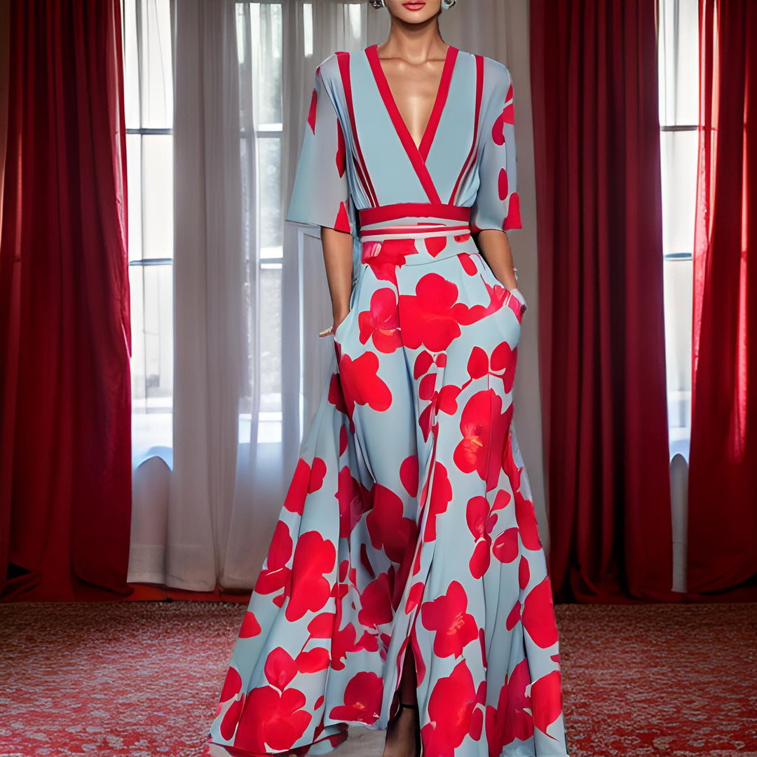 Elenora | Elegant Floral Dress