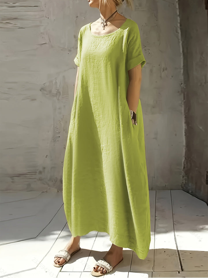 Alyanna | Elegant Summer Pocket Dress