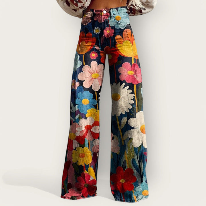 Zyvella | Stylish boho vintage trousers for a trendy look