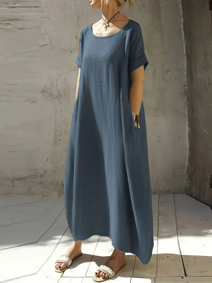 Alyanna | Elegant Summer Pocket Dress
